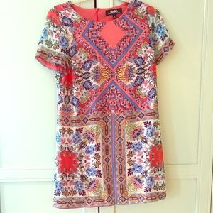 Lulus pattered shift dress